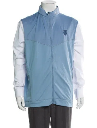 Pre-owned Kjus Colorblock Pattern Vest In Blue