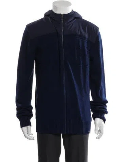 Pre-owned Kjus Colorblock Pattern Windbreaker In Blue