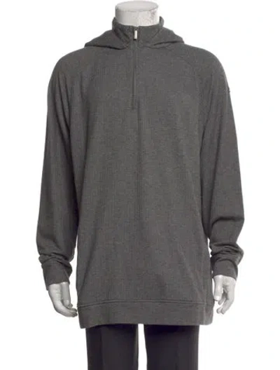 Pre-owned Kjus Crew Neck Long Sleeve Hoodie In Grey