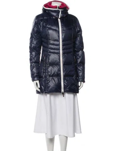 Pre-owned Kjus Down Coat In Blue