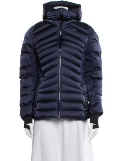 Pre-owned Kjus Down Jacket In Blue