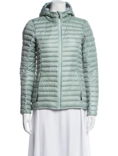 Pre-owned Kjus Down Jacket In Green
