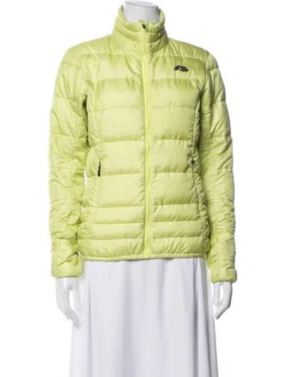 Pre-owned Kjus Down Jacket In Yellow