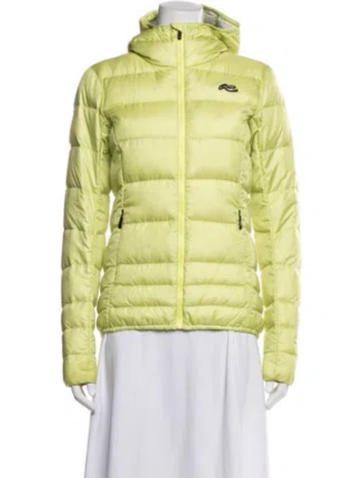Pre-owned Kjus Down Jacket In Yellow