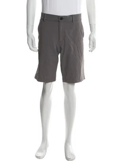 Pre-owned Kjus Flat Front Shorts In Gray