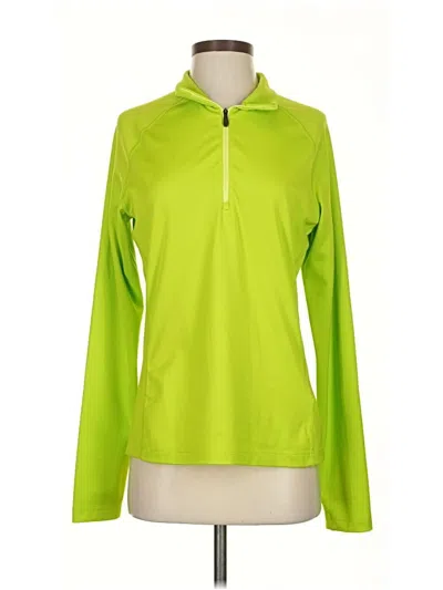 Pre-owned Kjus Fleece Jacket In Green