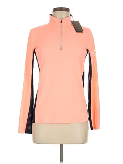 Pre-owned Kjus Fleece Jacket In Orange