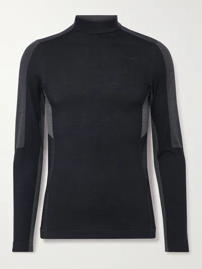 Kjus Freelite Knitted Base Layer In Gray