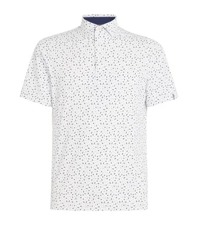 Kjus Golfer Polo Shirt In White