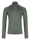 Kjus Half-zip Long-sleeve Top In Green