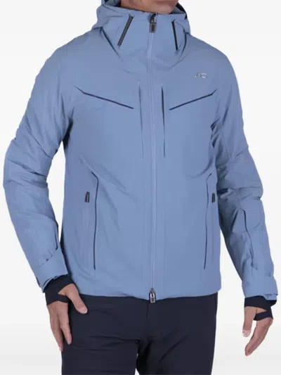 Kjus Hooded Ski Jacket In Blue