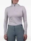 Kjus Logo-print Ski Top In Gray