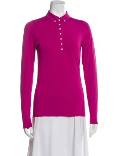 Pre-owned Kjus Long Sleeve Polo In Multi