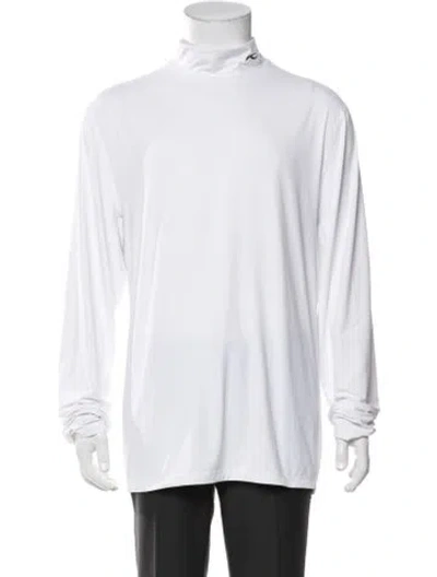 Pre-owned Kjus Long Sleeve Shirt In White