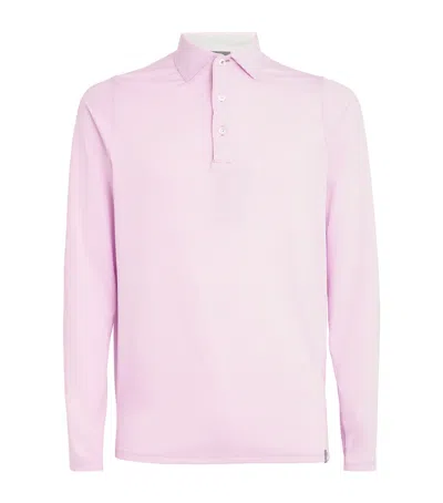 Kjus Long-sleeve Soren Shirt In Pink