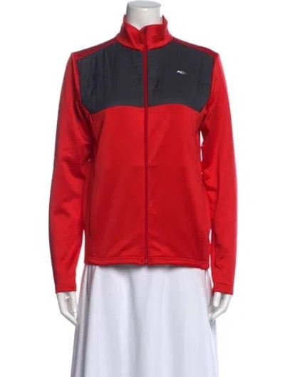Pre-owned Kjus Long Sleeve Top In Red