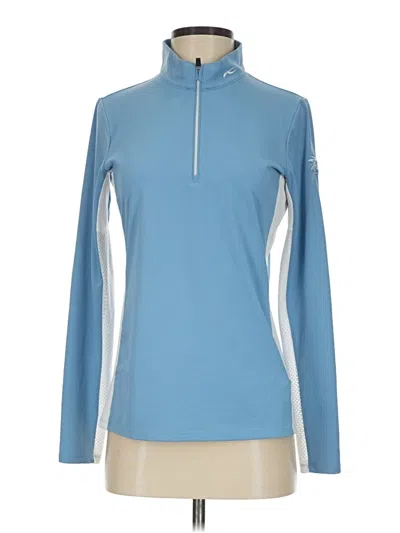 Pre-owned Kjus Long Sleeve T-shirt In Blue