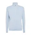 Kjus Midlayer Kallen Quarter-zip Sweater In Blue