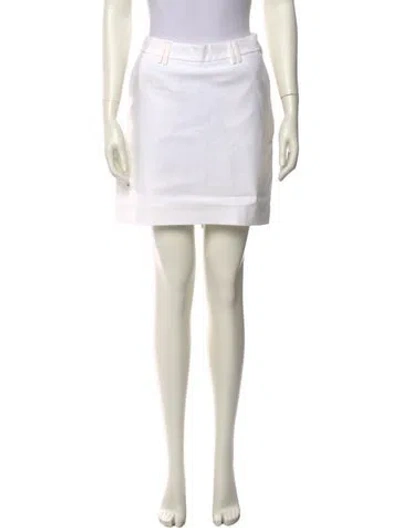 Pre-owned Kjus Mini Skirt In Neutral