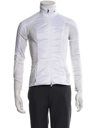 Pre-owned Kjus Mock Neck Long Sleeve Cardigan In Black