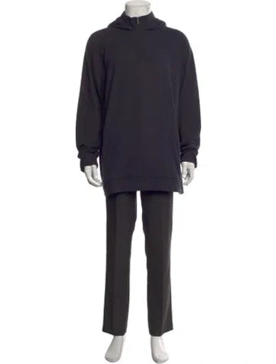 Pre-owned Kjus Mock Neck Long Sleeve Hoodie In Black