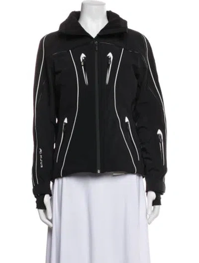 Pre-owned Kjus Nylon Performance Jacket In Black