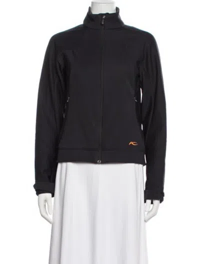 Pre-owned Kjus Nylon Performance Jacket In Black