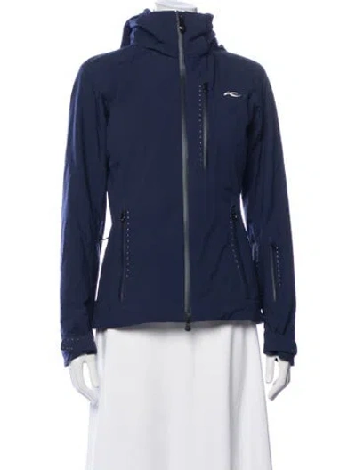 Pre-owned Kjus Nylon Performance Jacket In Blue