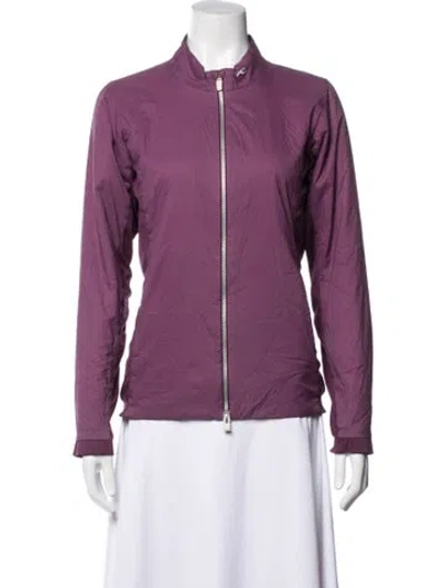 Pre-owned Kjus Nylon Performance Jacket In Purple