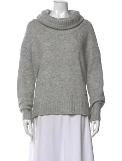 Pre-owned Kjus Nylon Turtleneck Sweater In Grey