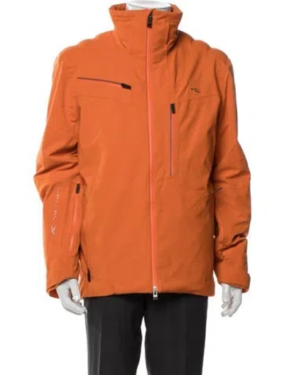 Pre-owned Kjus Performance Jacket In Orange
