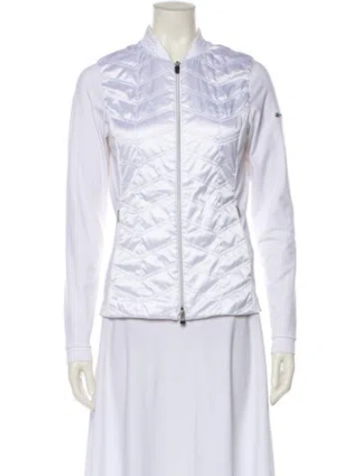 Pre-owned Kjus Printed Jacket In White