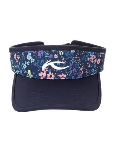 Pre-owned Kjus Printed Visor Hat In Blue
