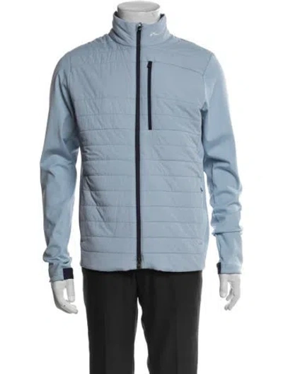 Pre-owned Kjus Puffer Coat In Blue