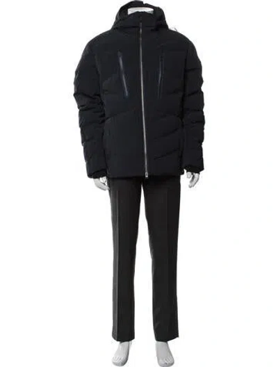 Pre-owned Kjus Puffer Coat In Blue
