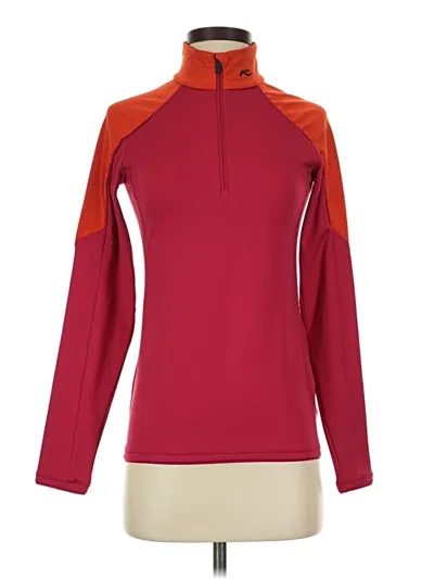 Pre-owned Kjus Pullover Sweater In Burgundy