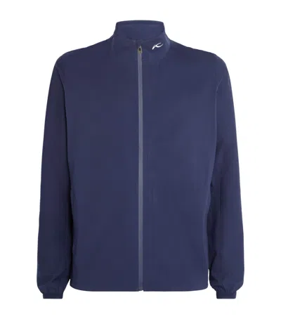Kjus Rain Rescue 2.5l Golf Jacket In Navy