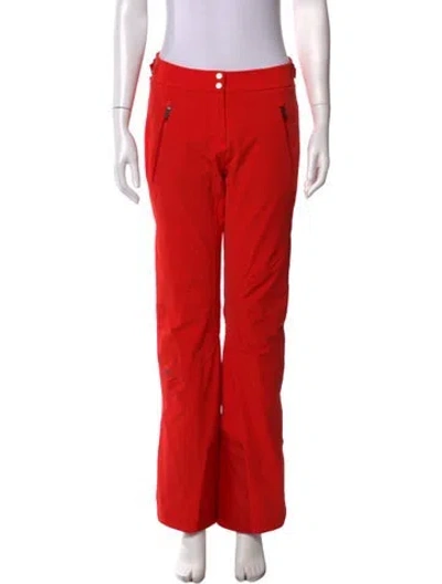 Pre-owned Kjus Ski Pants In Orange