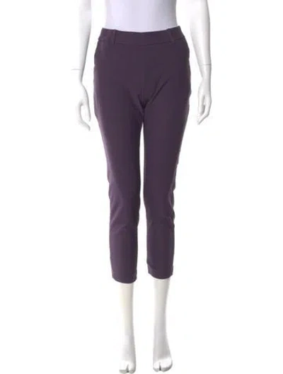 Pre-owned Kjus Skinny Leg Pants In Purple