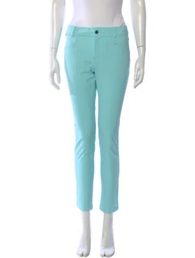 Pre-owned Kjus Straight Leg Pants In Blue