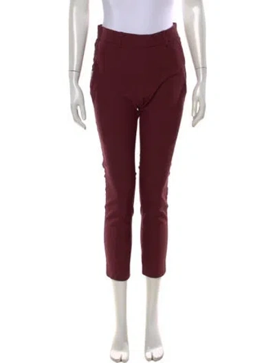 Pre-owned Kjus Straight Leg Pants In Burgundy
