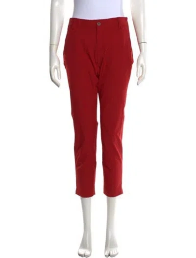 Pre-owned Kjus Straight Leg Pants In Red