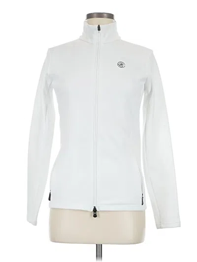 Pre-owned Kjus Track Jacket In White