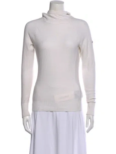 Pre-owned Kjus Turtleneck Long Sleeve Top In Neutral