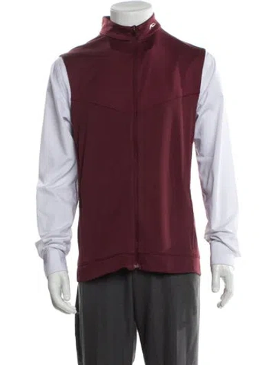 Pre-owned Kjus Vest In Burgundy
