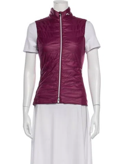 Pre-owned Kjus Vest In Pink