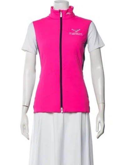 Pre-owned Kjus Vest W/ Tags In Pink