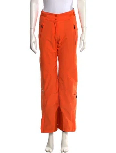 Pre-owned Kjus Wide Leg Pants In Orange
