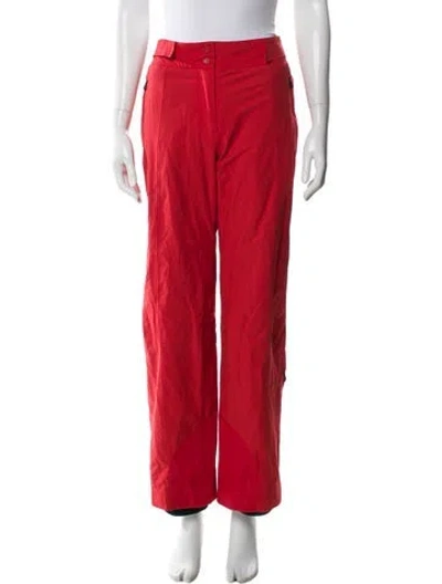 Pre-owned Kjus Wide Leg Pants In Red