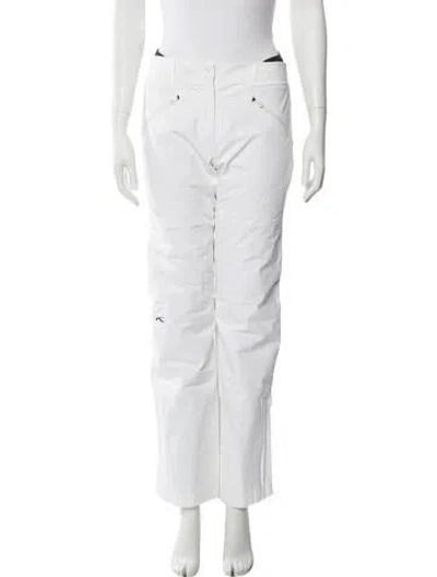 Pre-owned Kjus Wide Leg Pants In White